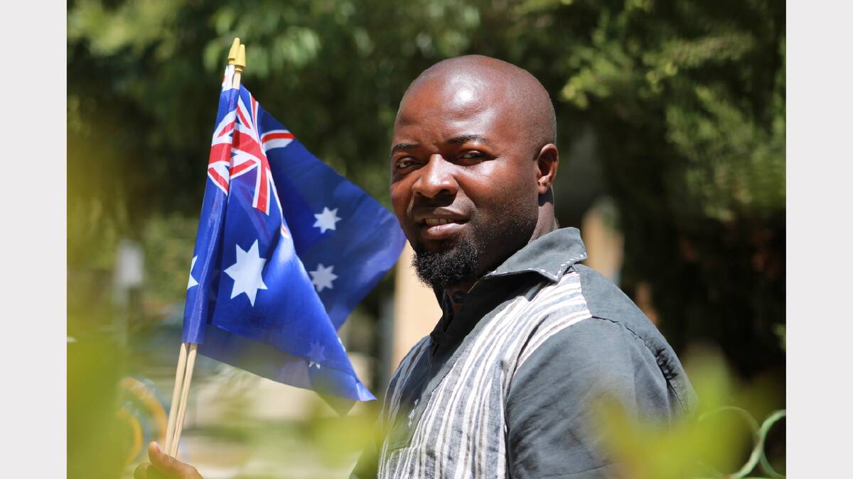 John Okonkwo is one of 65 local residents who will receive their citizenship this Australia Day. Photo: Kim Pham.