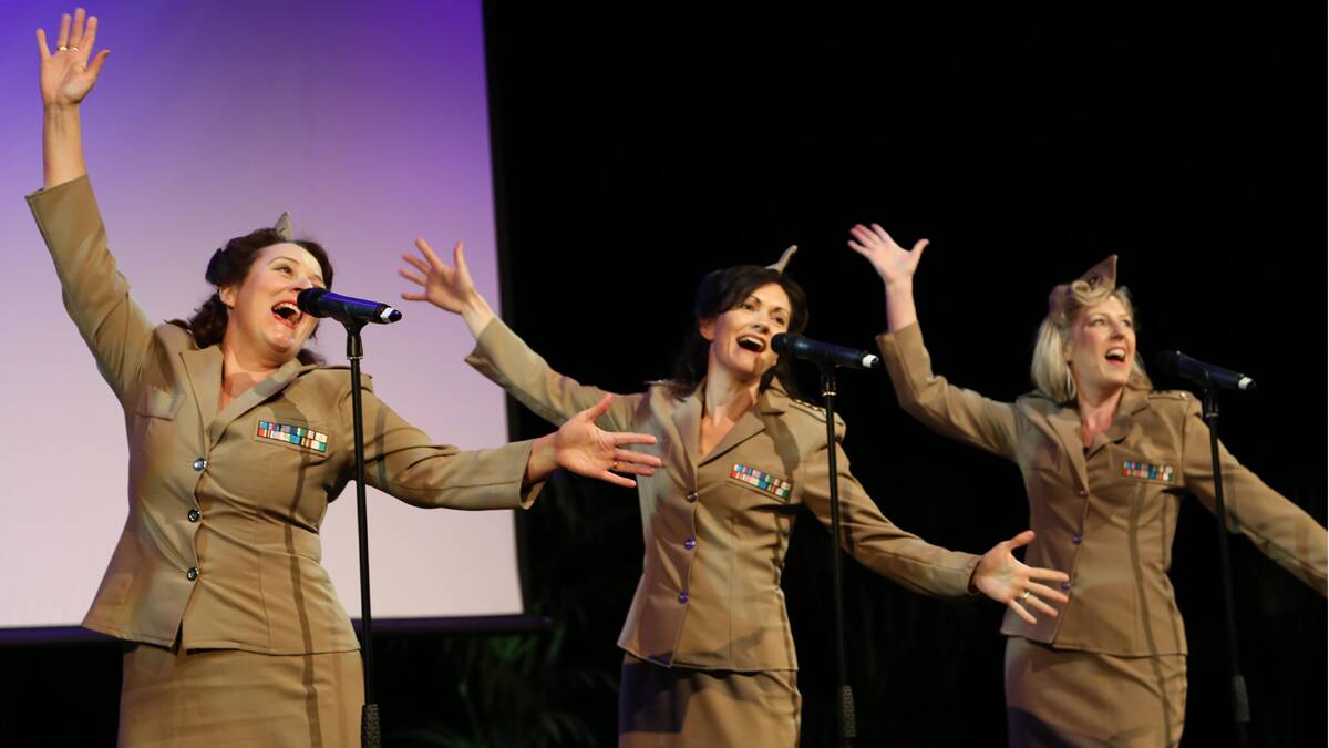 Female vocal trio the Stilettos is just one of the acts included in The Q's upcoming season. Photo: Kim Pham