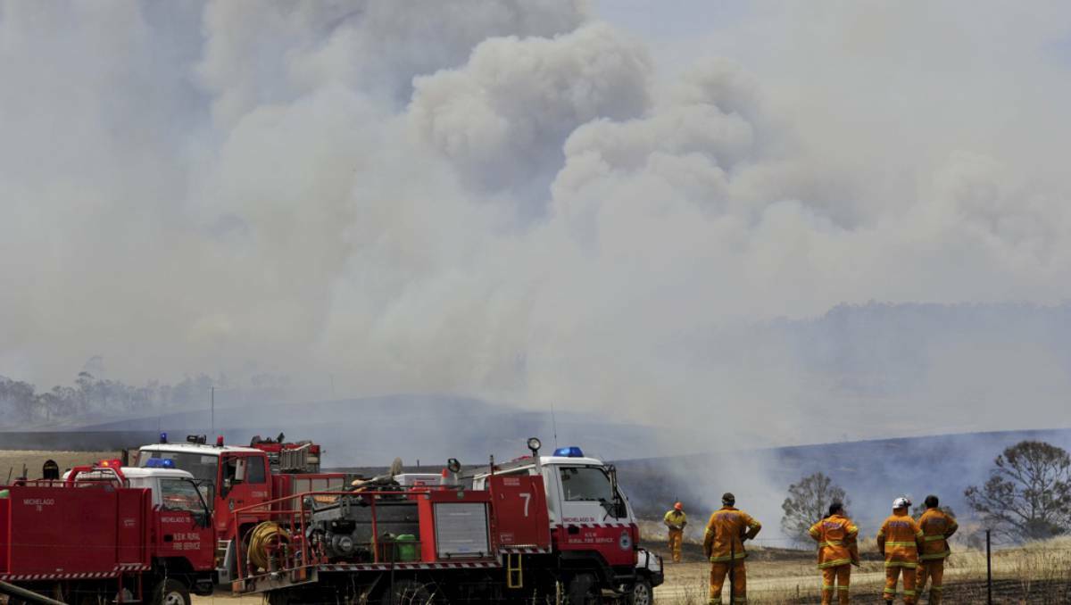 The Yarrabin fire. Photo: Jay Cronin