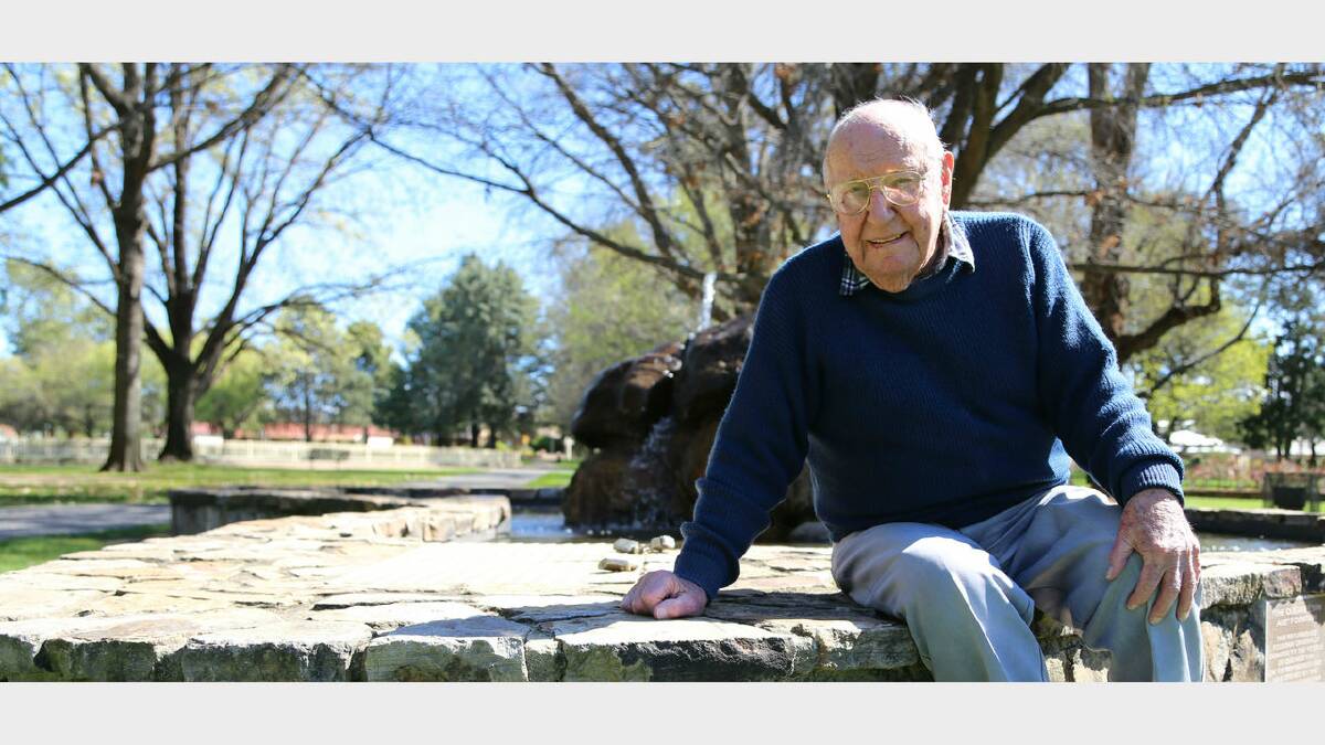 Former-Queanbeyan Age owner and outstanding local citizen Jim Woods will celebrate his 100th birthday on Monday, November 11.