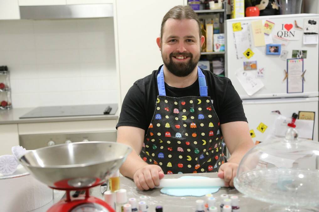 Queanbeyan's Nathan Flaherty is entering the Queanbeyan Show cookery competition for the first time. He hopes to win the Novelty Cake category.