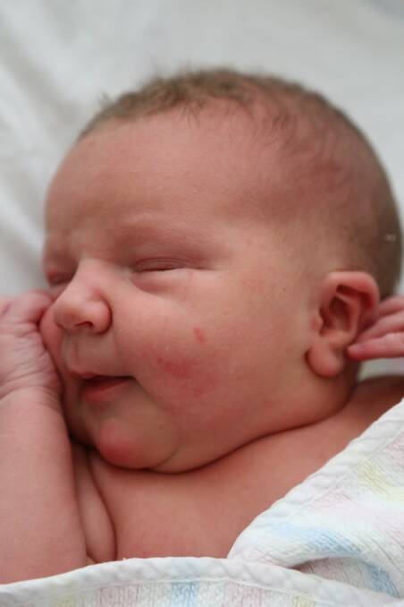 Carwoola parents Scott and Emma Kindred’s first born baby girl Madeleine Elizabeth arrived on October 21.