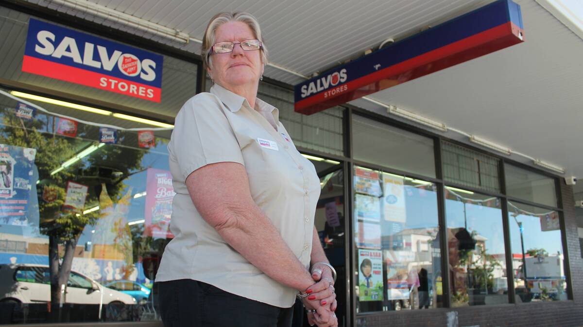 Queanbeyan Salvos manager Karin Lee is fed up with illegal dumping at the store. 