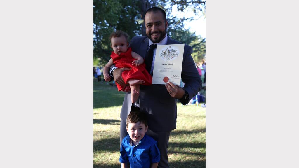 New Australian Citizenship Karim Sedour from Algeria.