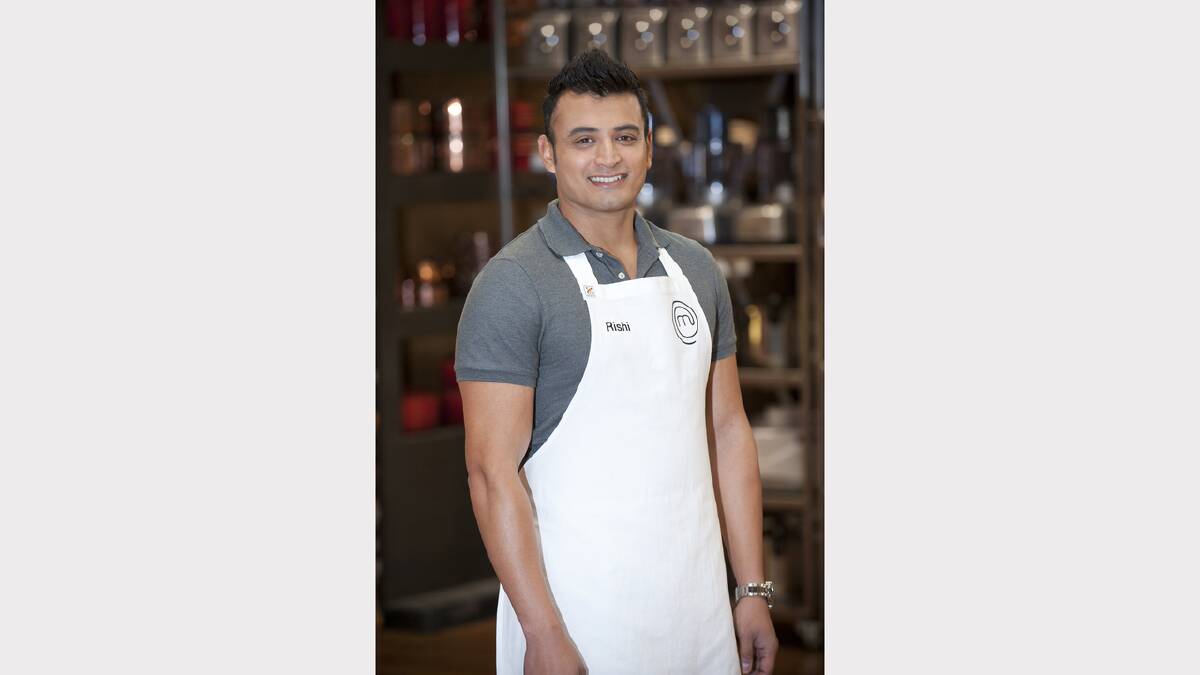 Local man Rishi Desai is cooking up a storm on MasterChef.