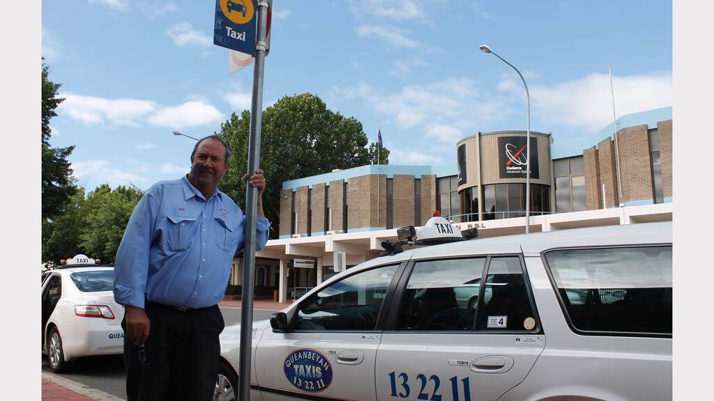 Chairman of the Queanbeyan Taxi Co-op, John Britton, says a new upgrade to the Crawford St taxi rank will help local taxi drivers feel more secure.
