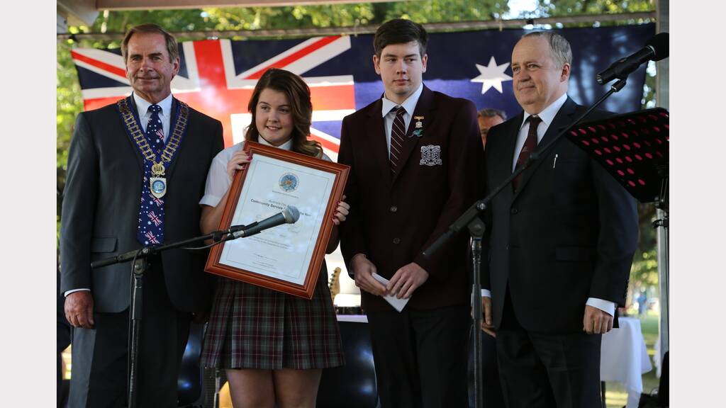 Queanbeyan Australia Day Awards - Service Group of the Year - Queanbeyan High School SRC.