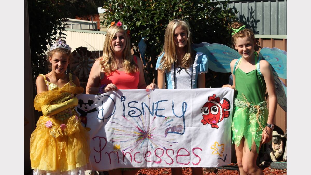 Disney Princesses are ready to relay.