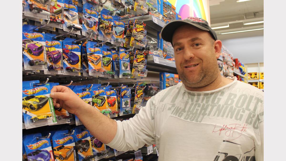 Amaroo man Luciano Silvestri was one of the first customers into the newly opened Queanbeyan Kmart store at 6am. 									