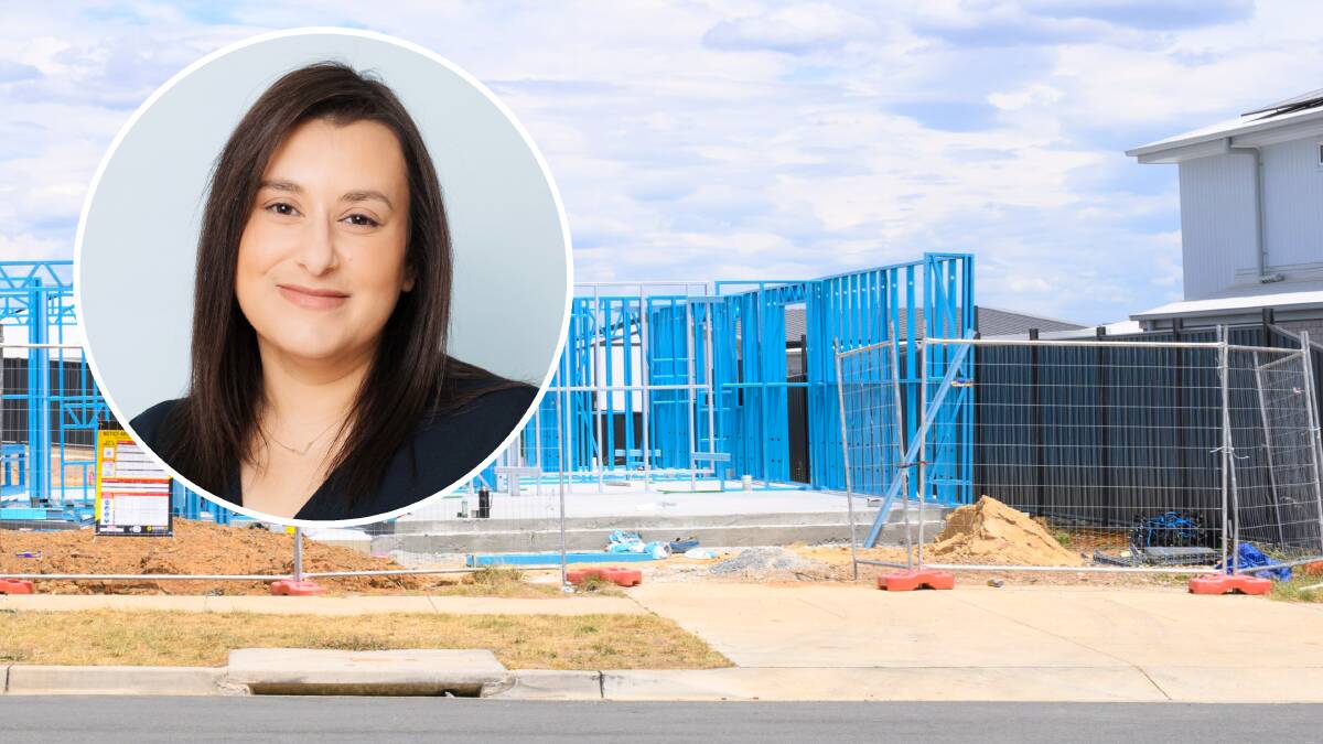 National Spokesperson for housing advocacy body Everybody's Home Maiy Azize, inset, said the government needed to lift its affordable housing ambitions. Picture by Keegan Carroll, supplied National Spokesperson for housing advocacy body Everybody's Home Maiy Azize, inset, said the government needed to lift its affordable housing ambitions. Picture by Keegan Carroll, supplied