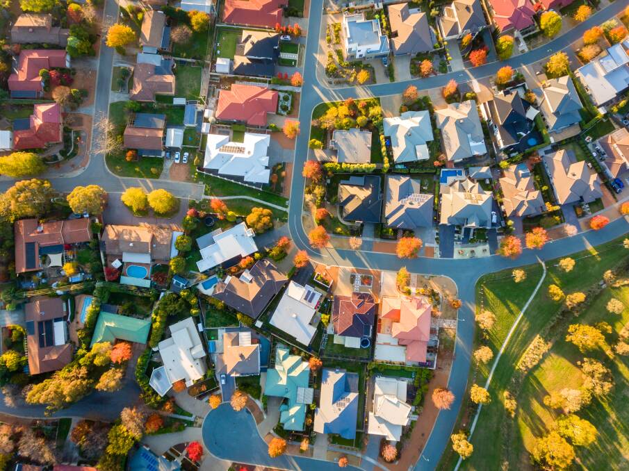 Well Money latest quarterly report reveals Queanbeyan is in the top 20 for suburbs that could see a rise in house prices instead of a decline. Picture: Shutterstock