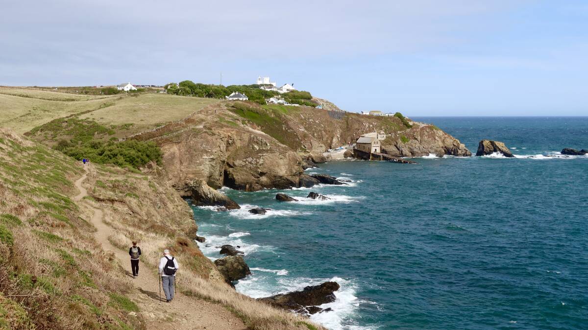 Walking towards Lizard Point. Picture by Susan Gough Henly Walking towards Lizard Point. Picture by Susan Gough Henly