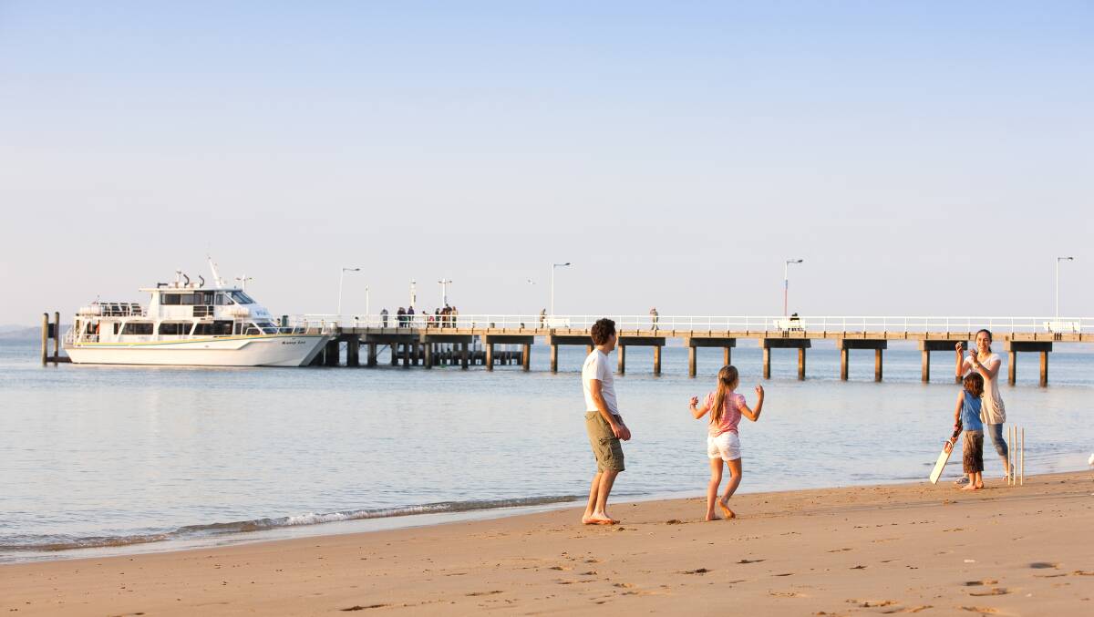 Family fun on the beach. Family fun on the beach.