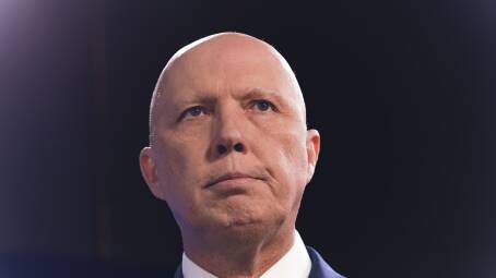 Peter Dutton likely to be the next leader of the Liberal party. Picture: Keegan Carroll