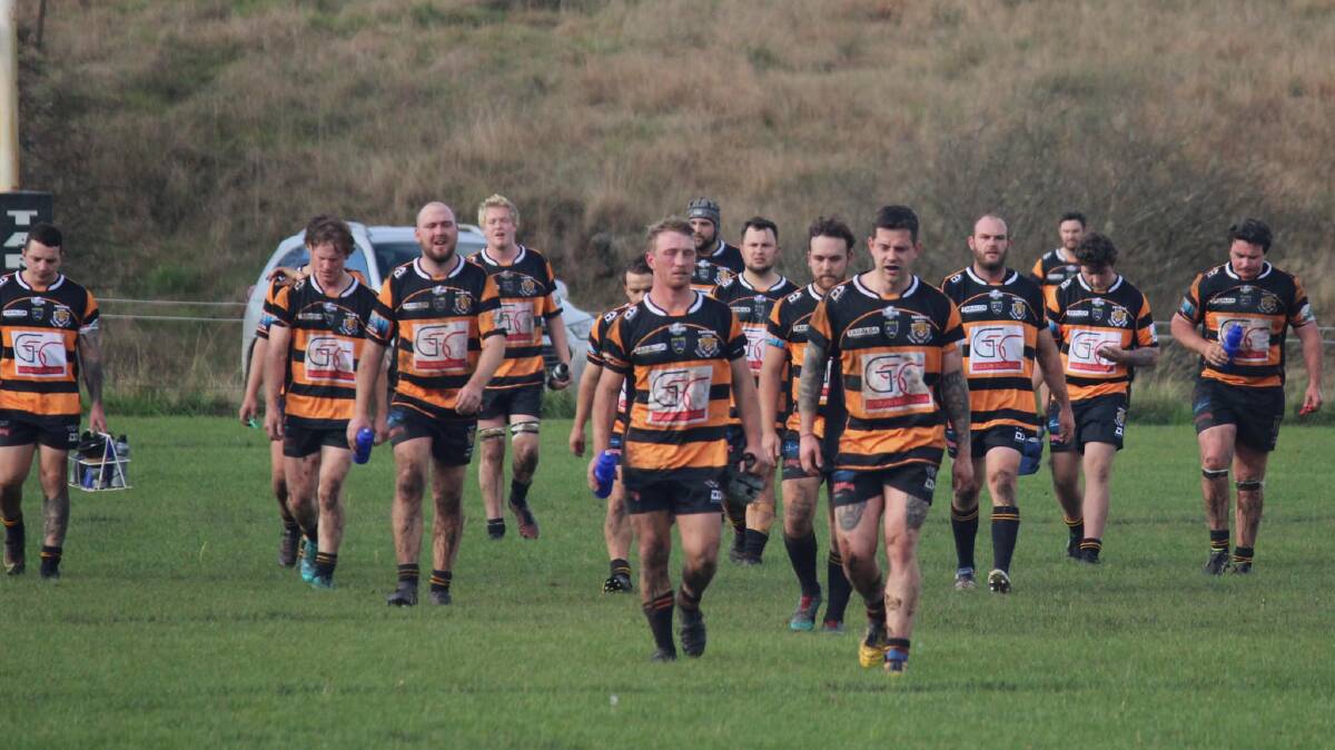 CLAWING THEIR WAY TO VICTORY: A gritty Tigers group overcame a 40-19 halftime deficit to climb their way back into the win column. Picture: Mitchell Scott.