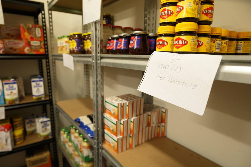 Southlake Marketplace foodbank in Cooranbong. Picture by Max Mason-Hubers. Southlake Marketplace foodbank in Cooranbong. Picture by Max Mason-Hubers.