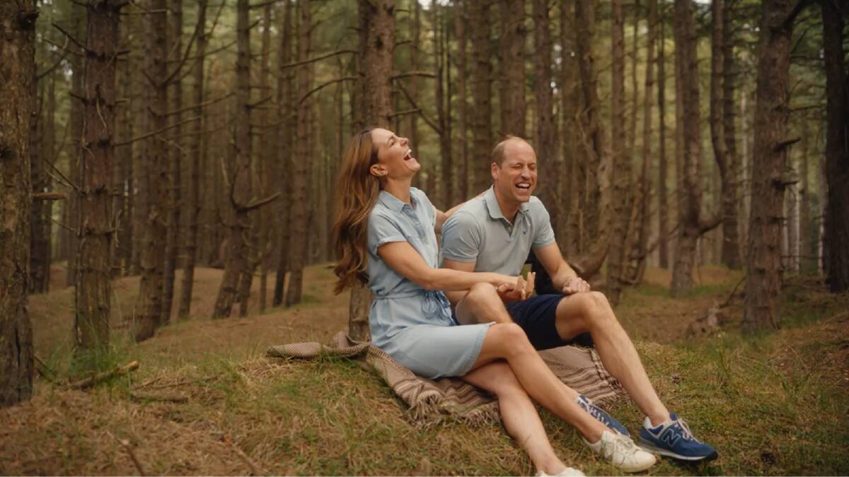 Princess Kate and Prince William filmed together in the emotional video from Kensington Palace. Picture supplied