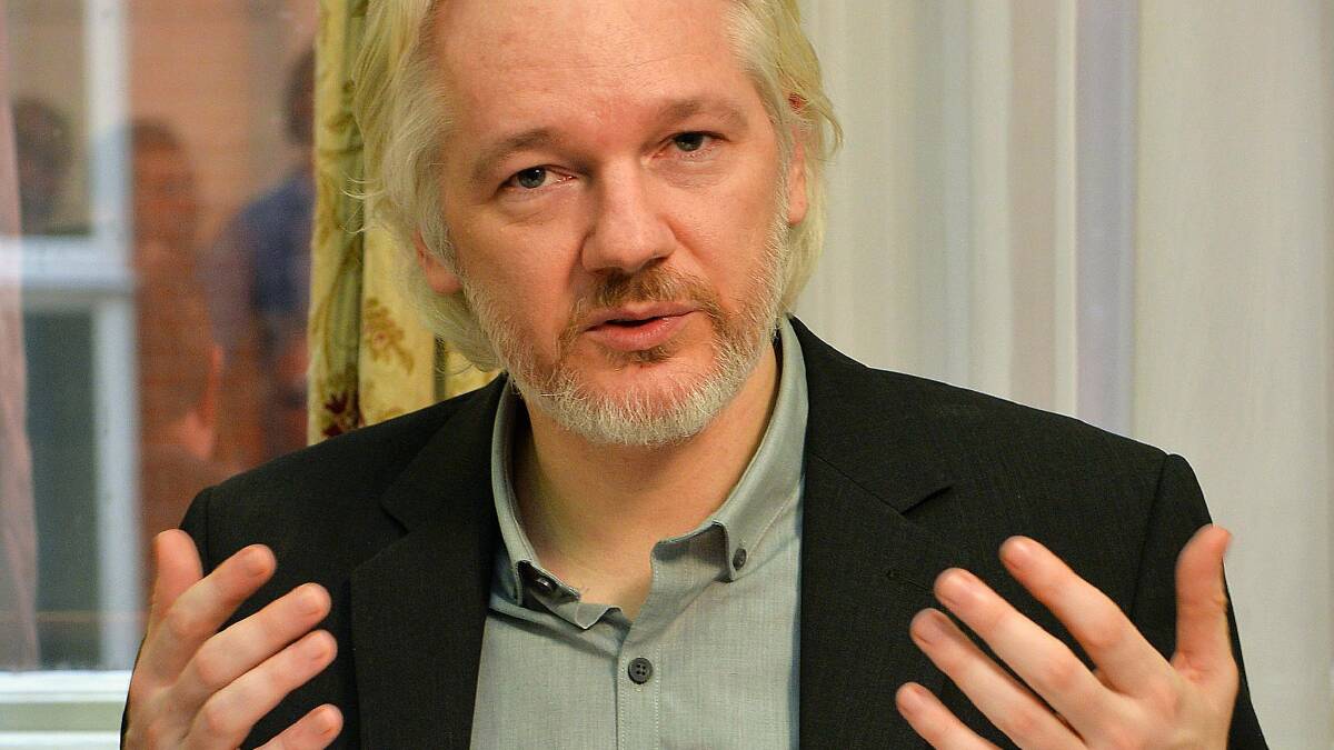 Wikileaks founder Julian Assange. Photo by John Stillwell