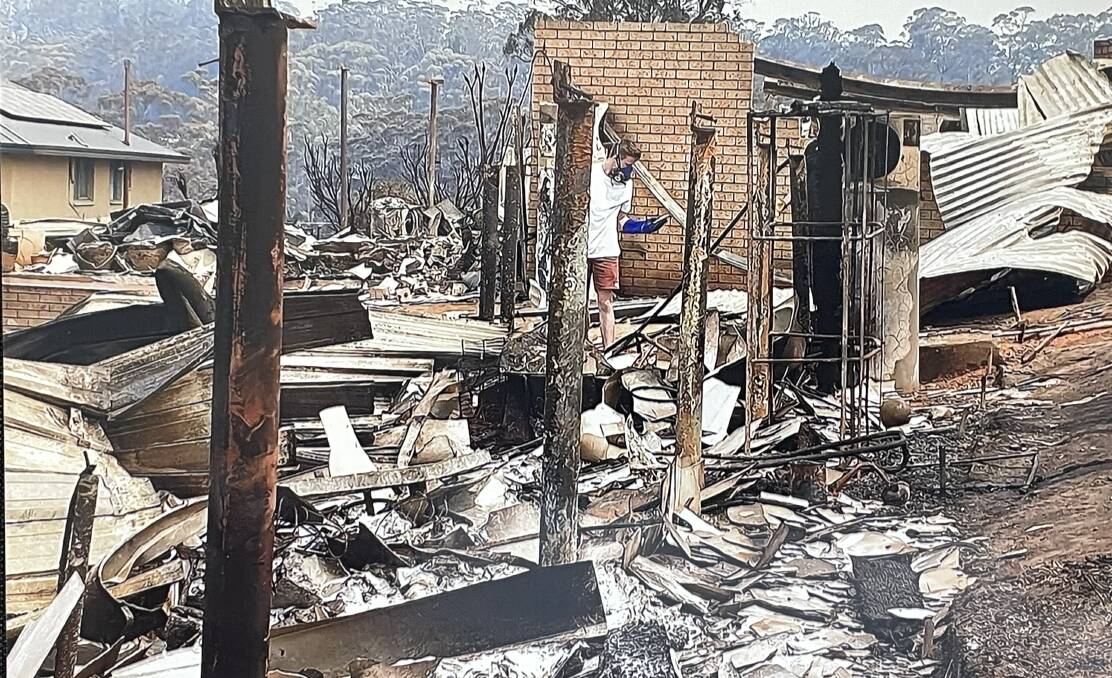 Conjola Park after thhe Black Christmas fires.