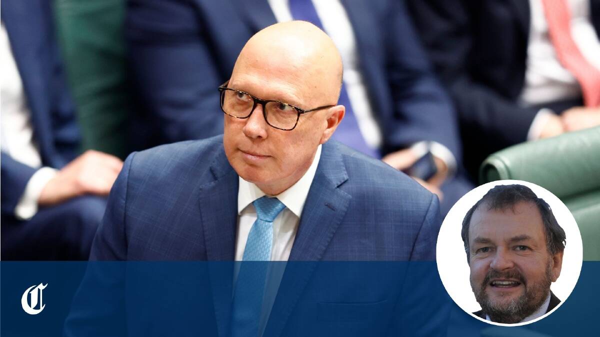 Opposition Leader Peter Dutton. Picture by Elesa Kurtz