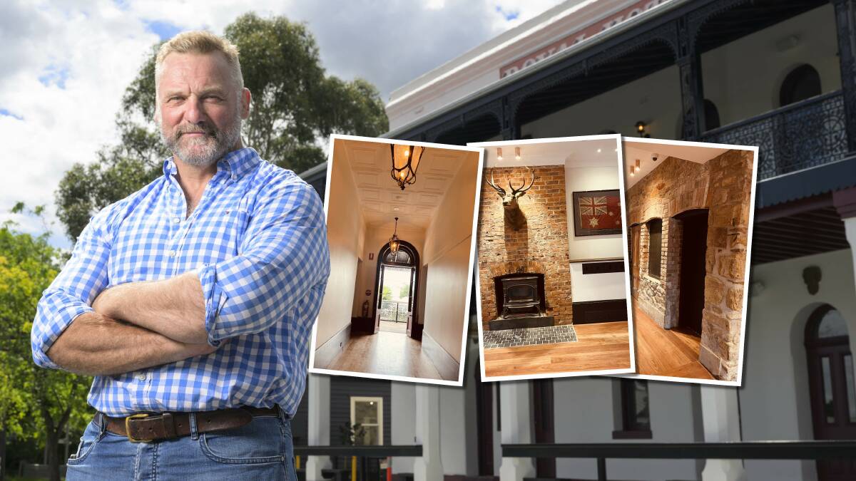 Three years on, Richard Harry is finally ready to throw open the doors to Bungendore's "top pub". Picture by Keegan Carroll 