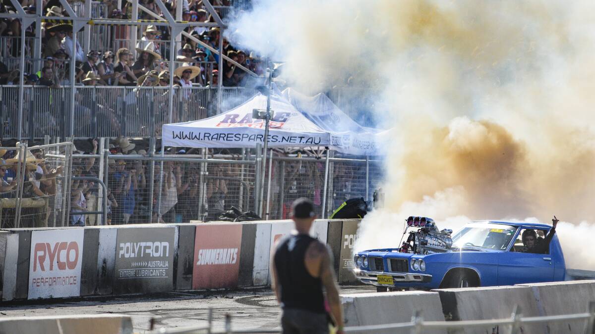 Patrons at Summernats have been warned to take care in the heat this weekend. Photo: Sitthixay Ditthavong