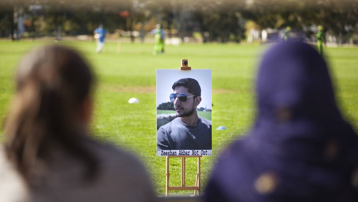 Zeeshan Akbar was on everyone's minds on Wednesday, a year after his death. Photo: Olia Balabina