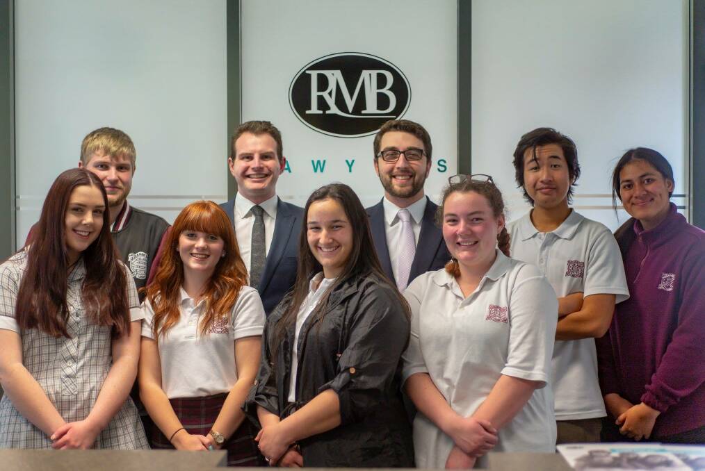 Preparation: At the Mock Mediation this year Queanbeyan High School finished eighth in the state, a result that the students and staff are justifiably proud of.  