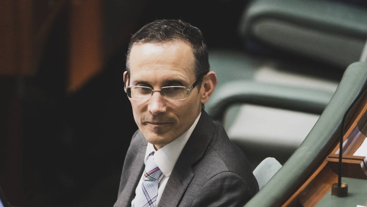 Andrew Leigh called the Andrews Bill an 'awful anachronism'. Picture: Dion Georgopoulos