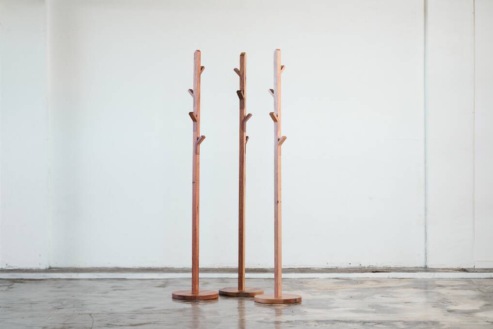 Sprout Coat Stand. Designed by SKEEHAN Studio and Thor's Hammer. Picture Rohan Thomson