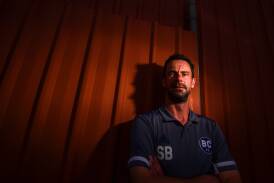 New Bendigo City FC senior coach Sean Boxshall is excited about the club's prospects. Picture by Darren Howe