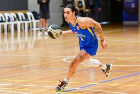Ally Wilson has enjoyed a solid start to the Women's National Basketball League season. Picture by Brendan McCarthy