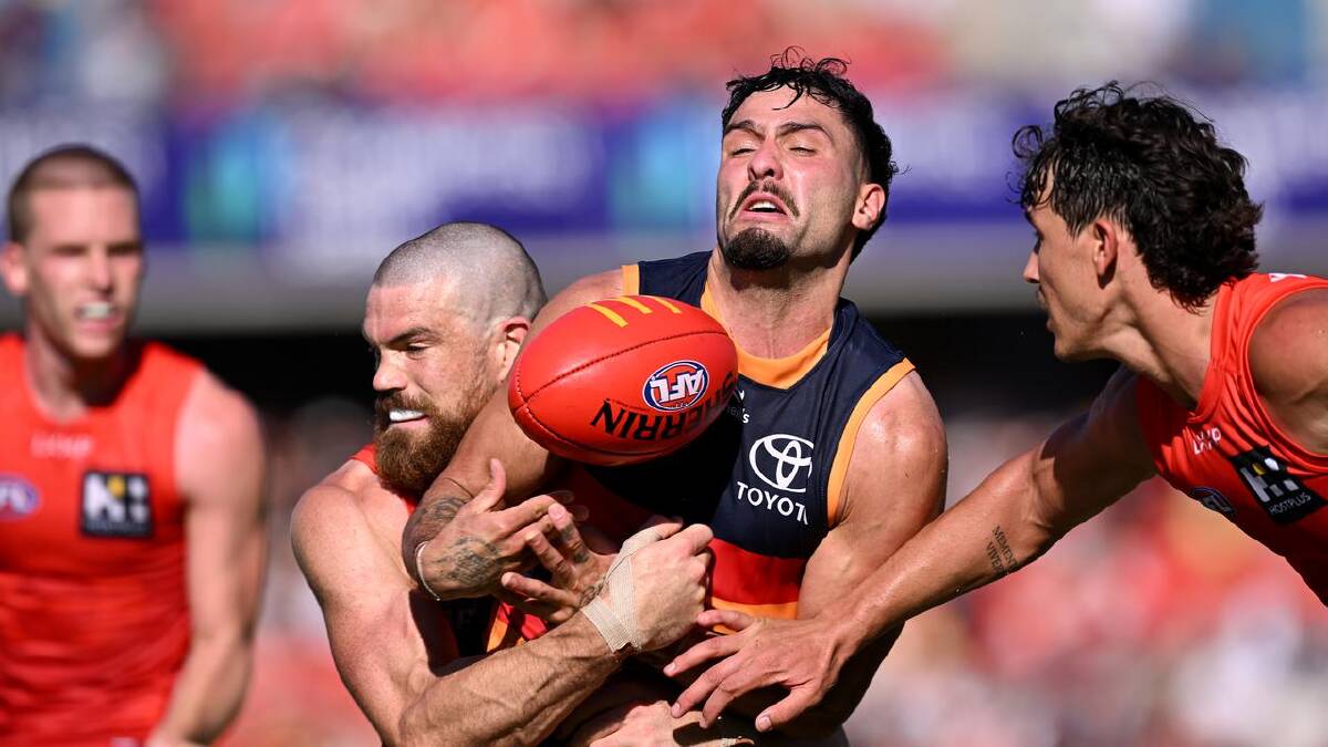 Nicks says Adelaide have moved on from Rankine's contentious non free kick in this incident. (Dave Hunt/AAP PHOTOS) Nicks says Adelaide have moved on from Rankine's contentious non free kick in this incident. (Dave Hunt/AAP PHOTOS)