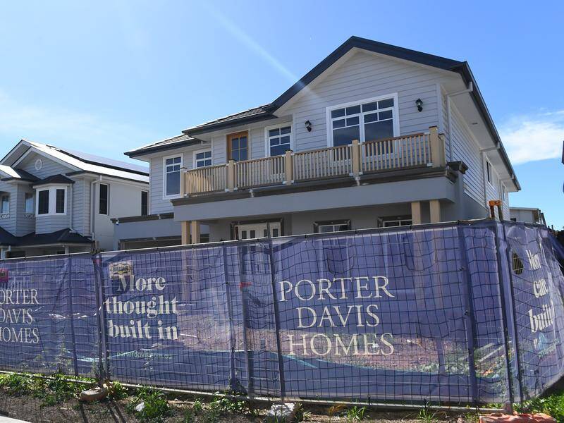 About 1700 properties in Victoria and Queensland were left in limbo when Porter Davis liquidated. Photo: Jono Searle/AAP PHOTOS
