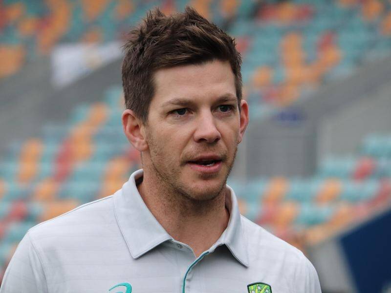 Tim Paine is accused of sending lewd messages to a former Cricket Tasmania employee.