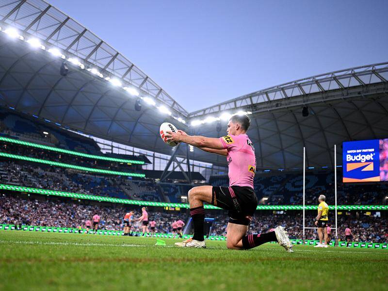 A lot to consider: Penrith star Nathan Cleary is open to hitting the NRL market for the first time. Photo: Dan Himbrechts/AAP PHOTOS