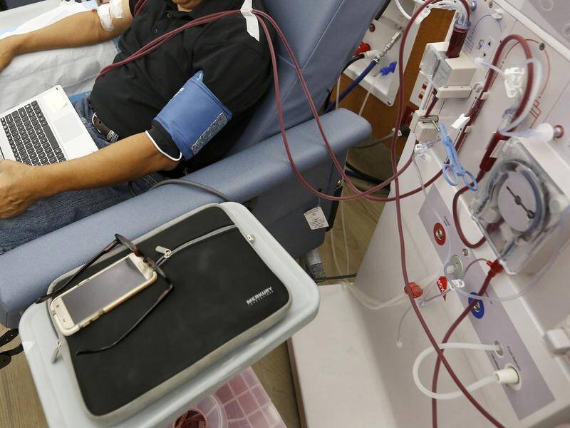 About 13,000 Australians are on dialysis hoping for a potentially life-altering kidney transplant. (AP PHOTO)