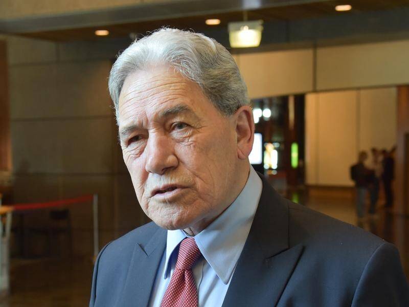 NZ First leader Winston Peters is open to making a deal with National to form government. (Ben McKay/AAP PHOTOS)