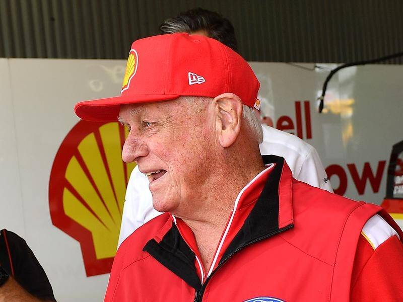 Motor racing legend Dick Johnson will welcome a new majority investor for his Supercars team. (Dan Himbrechts/AAP PHOTOS)