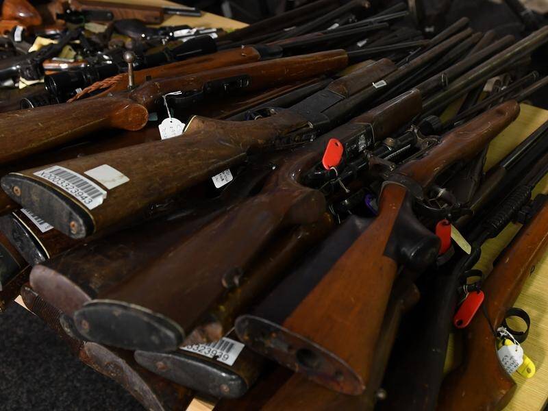 The proposed firearms laws come as the WA government begins a $64.3 million buyback scheme. (Dean Lewins/AAP PHOTOS)