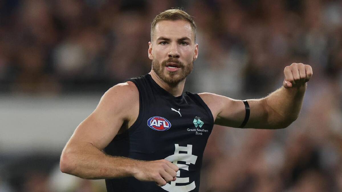 Harry McKay has been back in action but is no certainty to rejoin the Blues this week.  (Daniel Pockett/AAP PHOTOS)