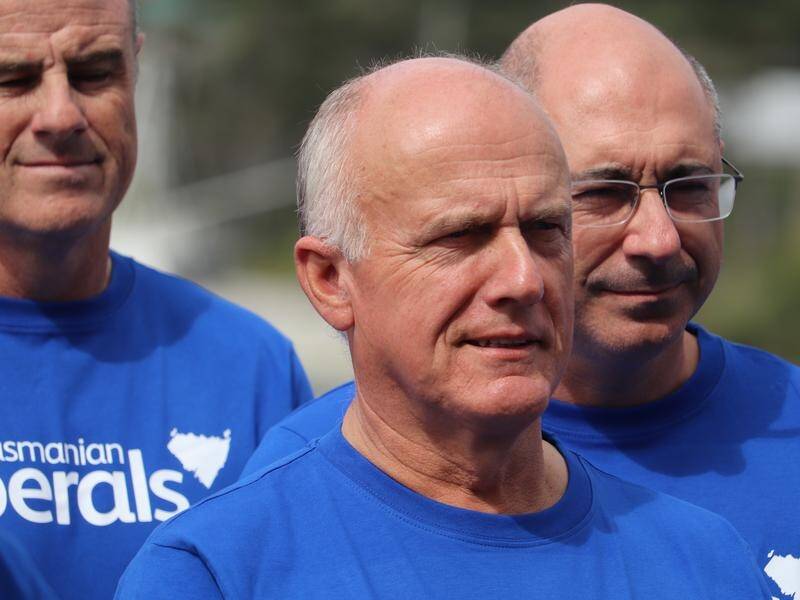 Conservative and former senator Eric Abetz is standing as a candidate in the Tasmanian election. (Ethan James/AAP PHOTOS)