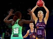 Gretal Bueta scored a season-high 40 goals in the Firebirds' victory over the Fever in Perth.