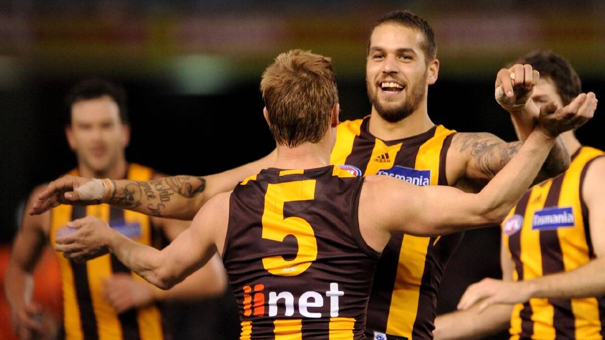 Franklin is not surprised his former Hawks teammate Sam Mitchell (No.5) is doing so well as coach. (Joe Castro/AAP PHOTOS) Franklin is not surprised his former Hawks teammate Sam Mitchell (No.5) is doing so well as coach. (Joe Castro/AAP PHOTOS)