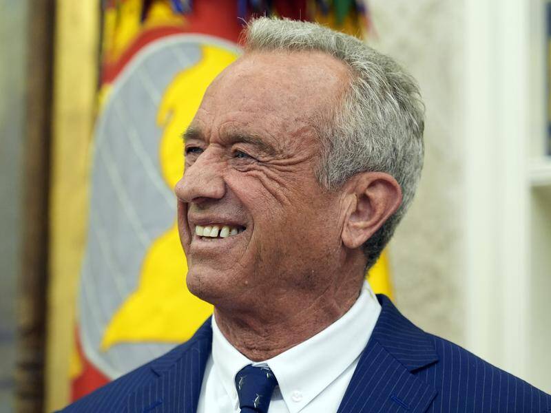 Robert F Kennedy Jr has pledged to protect existing vaccination programs and end chronic disease. Photo: AP PHOTO