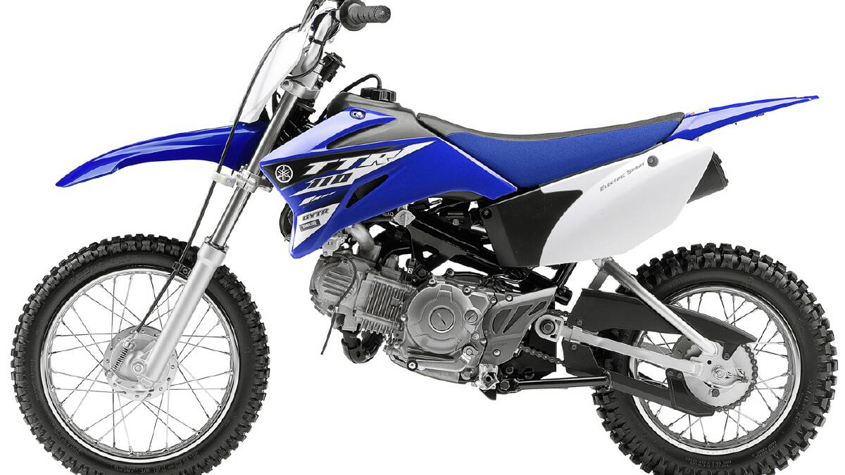 An image of the Yamaha TTR 125, similar to the one stolen in Queanbeyan.