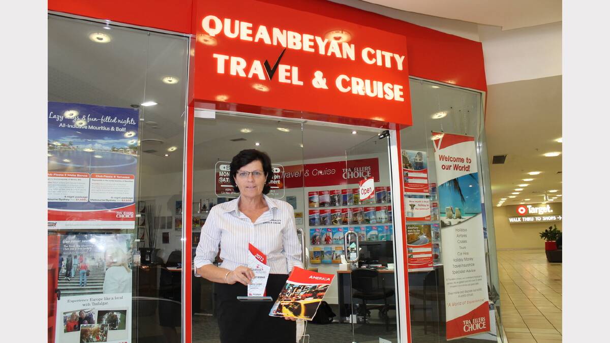 Queanbeyan City Travel and Cruise co-owner Jenni Cooper is the the highest-selling Qantas agent in the region